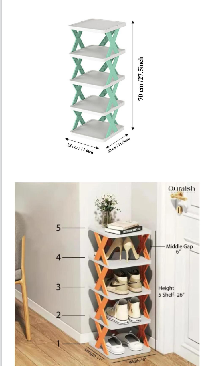 Buy Multifunctional 5 Layer Shoe Organizer Rack  Online in Bangladesh at Best Prices 