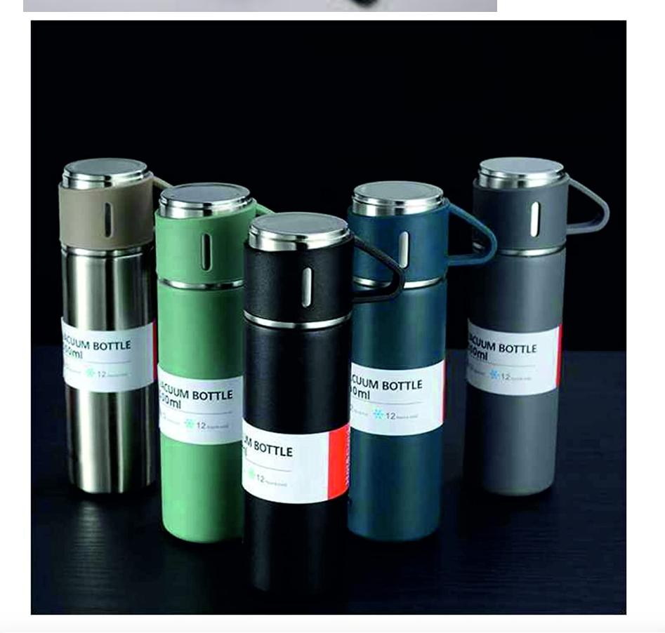 Buy 3 in 1 Vacuum Flask Set  FL-01 Online in Bangladesh at Best Prices 
