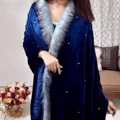 Picture of Velvet Shawls Women Shawls Scarf Silk Velvet Scarves Shawls Stylish Shawls