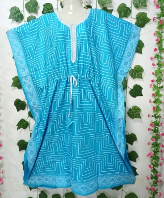 Picture of Kaftan Premium Quality High Quality Kaftan Fashionable Kaftan Linen Stylish Dress Girls And Women One Piece - Kurti For Girls