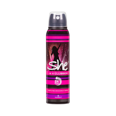 Buy She Body Spray- Clubber (W) 150ml at Best Price In Bangladesh