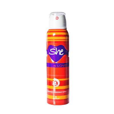 Buy She Body Spray- Love (W) 150ml at Best Price In Bangladesh