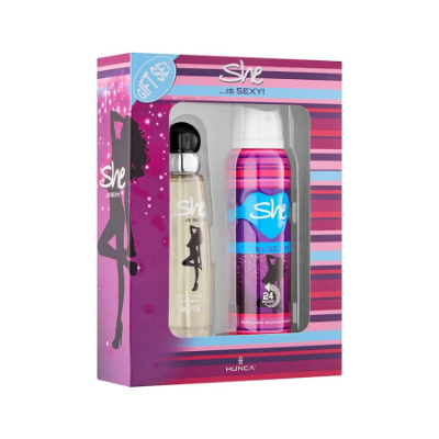 Buy She Gift Set (EDT+DEO) Sexy -(50ml+150ml) at Best Price In Bangladesh