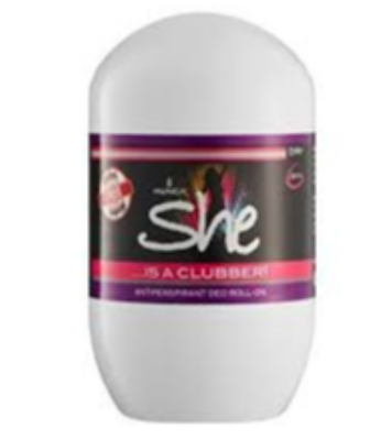 Buy She Roll-On - Clubber (W) 40ml at Best Price In Bangladesh