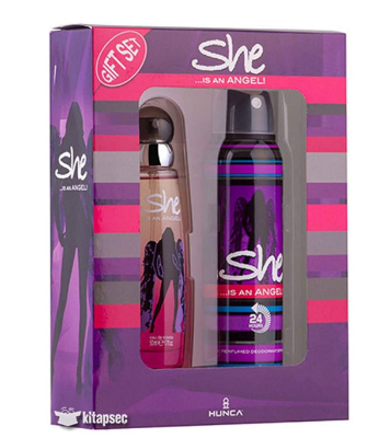 Buy She Gift Set (EDT+DEO) Angel -(50ml+150ml) at Best Price In Bangladesh