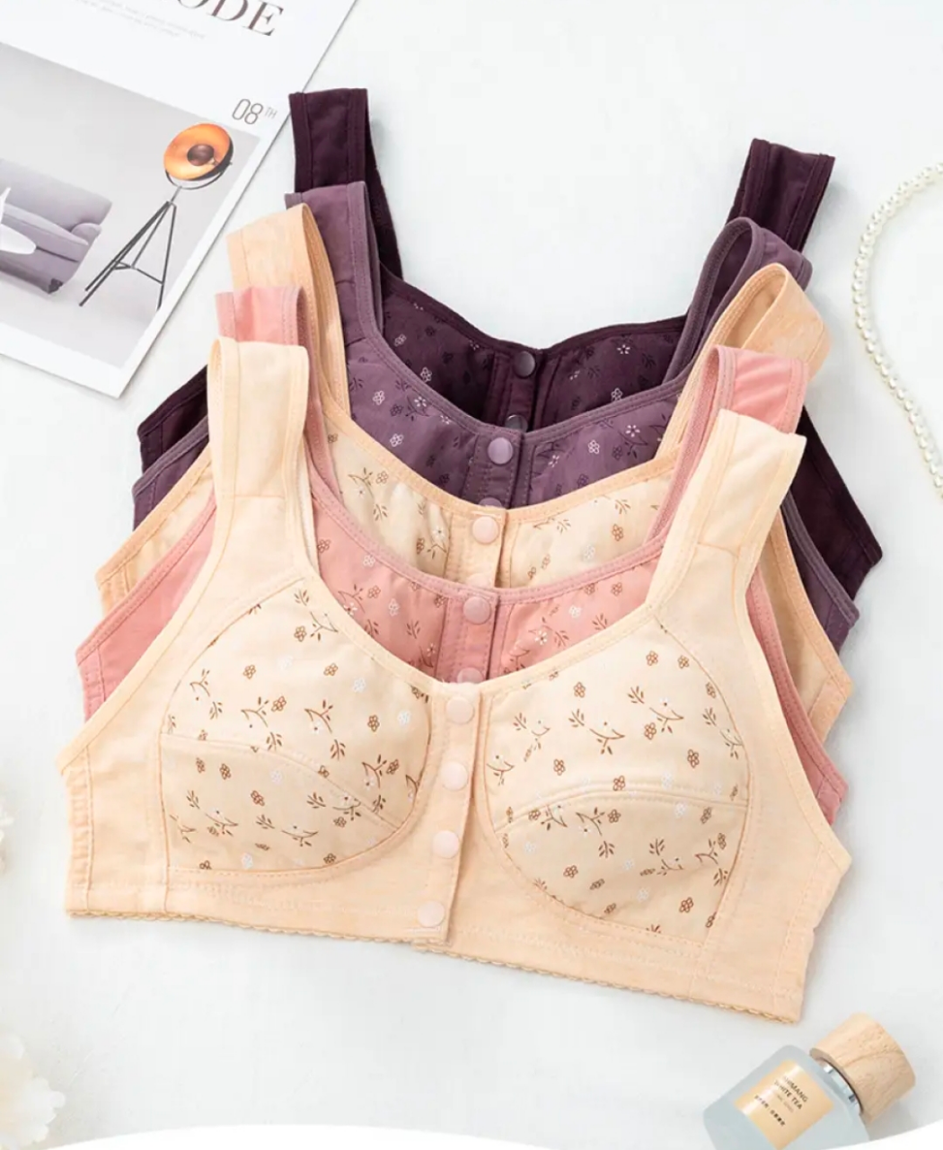 Picture of Imported maternity bra for new born baby feeding cotton bra and regular use bra for women