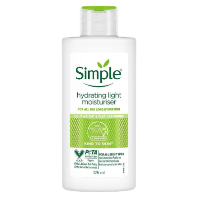 Buy Simple Hydrating Light Moisturiser (Poland) 125ml at Best Price In Bangladesh