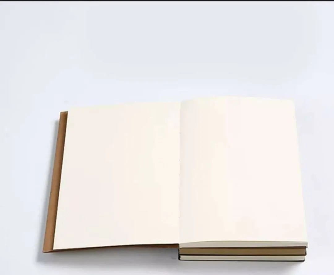 Picture of PAPERTREE Fountain pen Friendly A5 size Handy note book , sketch pad