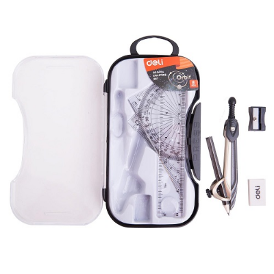 Picture of Deli EG30404 Drafting Set Compass(Asst.)