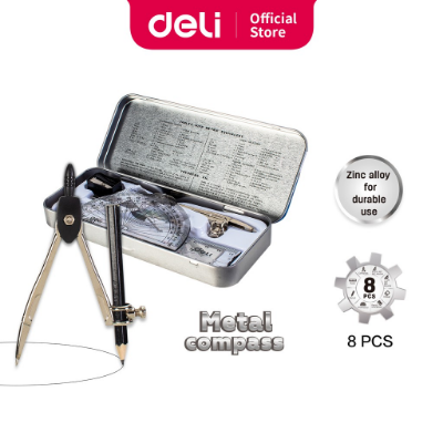 Picture of Deli EG30505 Alumunium Geometry Set