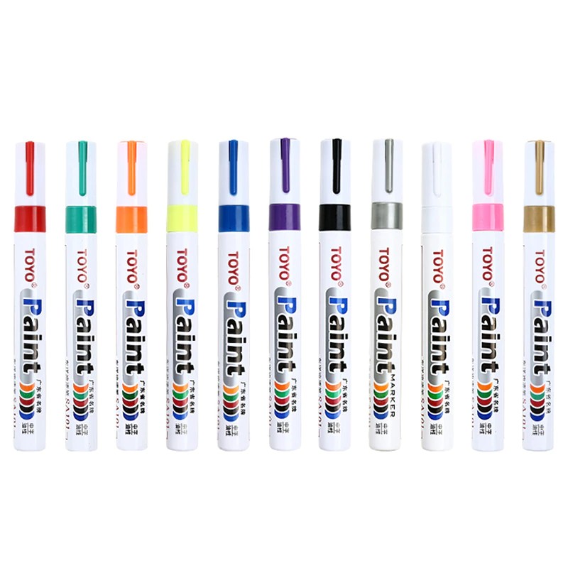 Picture of Toyo Paint Multi color Permanent marker pen set 7 pcs set