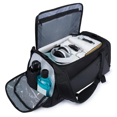 Picture of BANGE BG1917 MEN OXFORD CLOTH MULTIFUNCTIONAL FITNESS TRAVEL BACKPACK FOR MEN AND WOMEN, Dry and Wet Depart Pocket Sports Duffel Backpack With Shoes Compartment And Layer For Wet Stuff.,Short-Distance Trip Duffel Gym Bag for Men Women