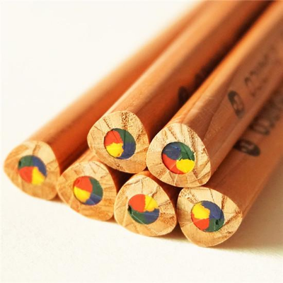 Picture of Marko Rainbow color 6pcs 4 In 1 Colors Colored Pencil