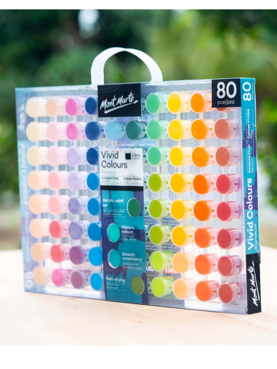 Picture of Mont Marte Signature Vivid Colours 80 Colors