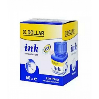 Picture of Dollar Fountain Pen Ink 60 ml (Blue)