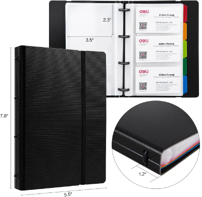 Picture of Deli 5778 Effective Business Name Card Book