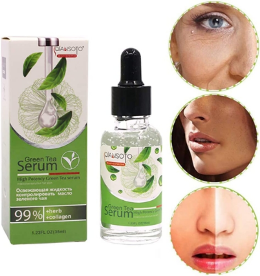 Buy QIANSOTO Green tea serum 99% Intensive Solution For Skin 35ml at Best Price In Bangladesh