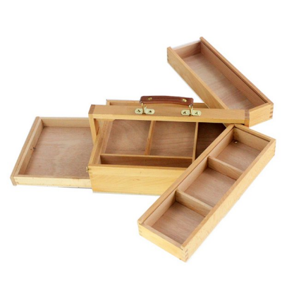 Picture of Mont Marte Multi-Purpose Art Box Wood Folding Paint Box