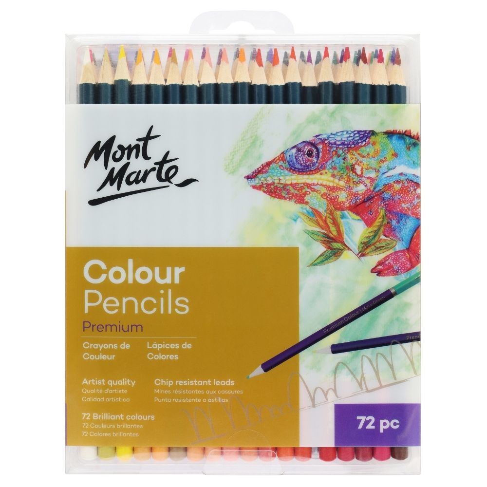 Picture of Mont Marte Premium Pencil Set - Colour Pencils 72pc