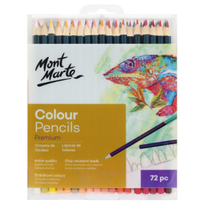 Picture of Mont Marte Premium Pencil Set - Colour Pencils 72pc