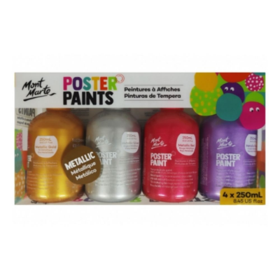 Picture of Mont Marte Poster Paint metalic color