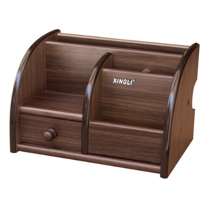 Picture of Wooden pen & pencil vase and desk organisers - no 5018