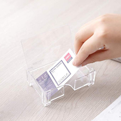Picture of Deli E7621  Business Card Holder Transparent