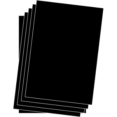 Picture of Black Art card 300gsm A4 - 5 pcs pack