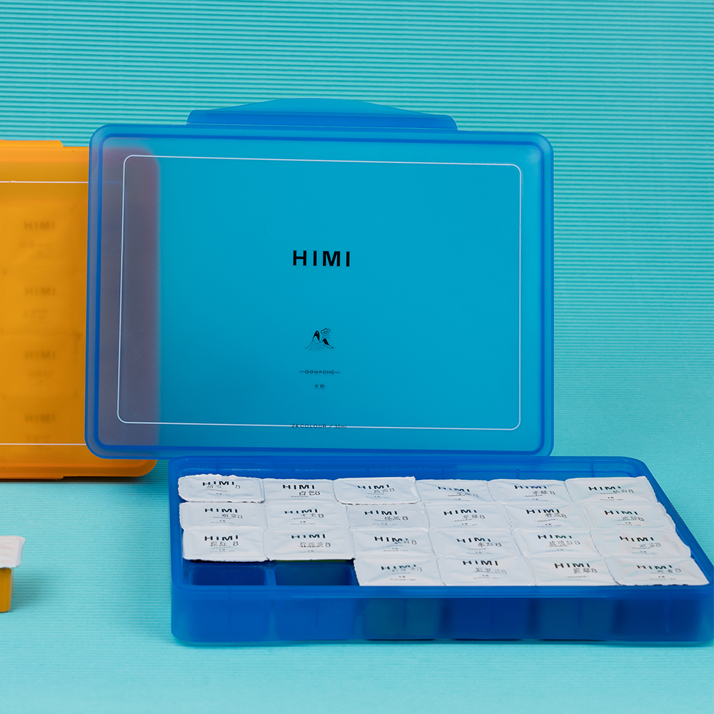 Picture of HIMI MIYA Gouache Paint Set 24 Colors 30ml