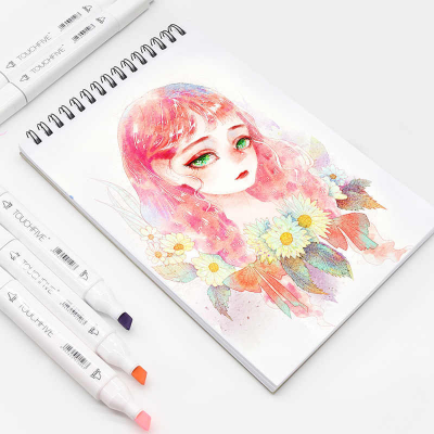 Picture of Deli 48 Pcs Instant Dry Dual Tip Art Markers