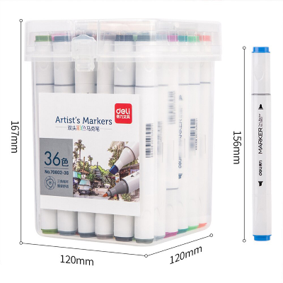 Picture of Deli 36 Pcs Dual Tip Art Markers