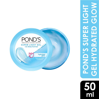 Buy Ponds Hydrated Glow Super Light Gel Moisturiser (India) 50ml at Best Price In Bangladesh