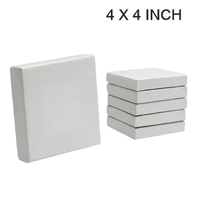 Picture of White Premium Canvas 4X4 - Combo Of 5 pcs
