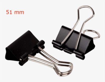 Picture of Binder Clips Metal paper clips - 12 Pcs 51mm