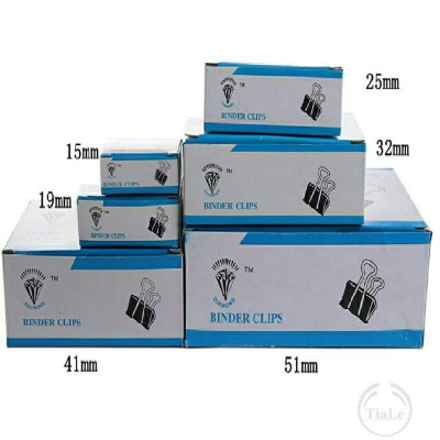 Picture of Binder Clips Metal paper clips - 12 Pcs 51mm