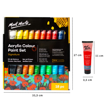 Picture of Mont Marte Signature Acrylic Color 36 ml