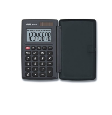 Picture of DELI EW39219 Calculator Mini Plastic 12 digit