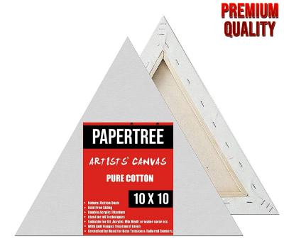 Picture of Premium Quality Triangle Canvas White 10/10