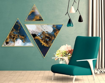 Picture of Premium Quality Triangle Canvas White 10/10