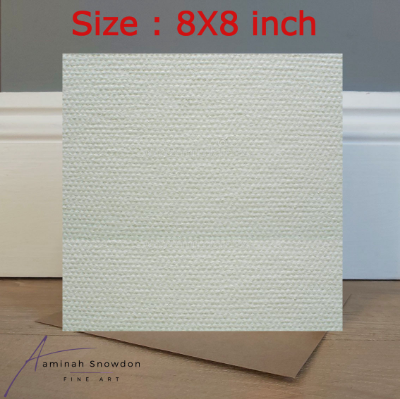 Picture of Papertree white Square size art card (Diffrent size)