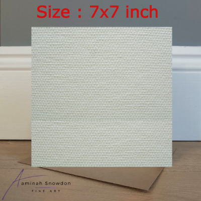 Picture of Papertree white Square size art card (Diffrent size)