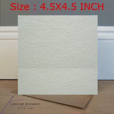 Picture of Papertree white Square size art card (Diffrent size)