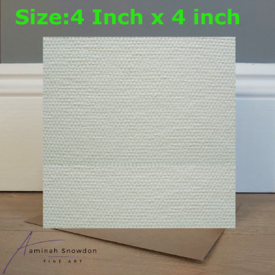 Picture of Papertree white Square size art card (Diffrent size)