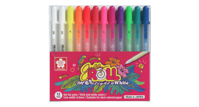 Picture of Sakura Gelly roll Moonlight & white Set Of 12