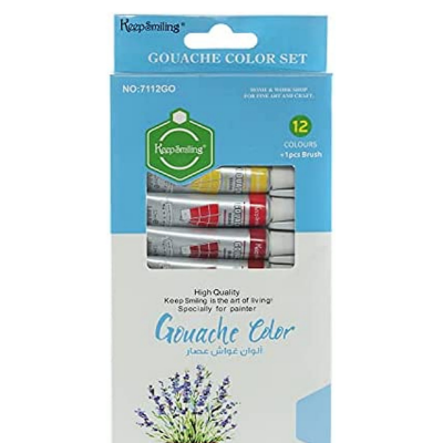 Picture of Keep Smiling Gouache Color Set - 12 Colors