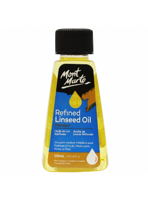 Picture of Mont Marte Refined Linseed Oil Premium 125ml