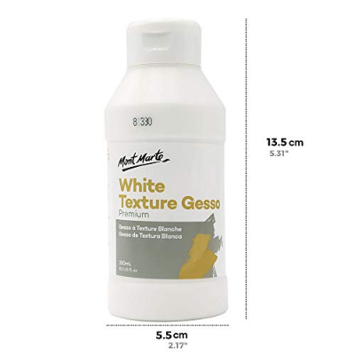 Picture of Mont Marte White Texture Gesso Premium 250ml