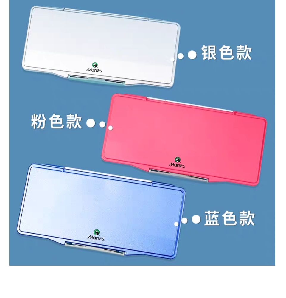 Picture of Maries Artist Plastic Color Mixing Box (18grid+3Color zone) no:H028