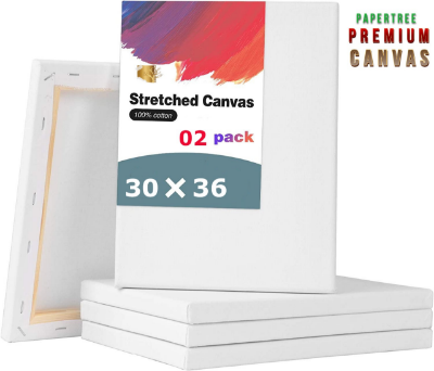 Picture of White Premium Canvas  30/36 inch (2ps)