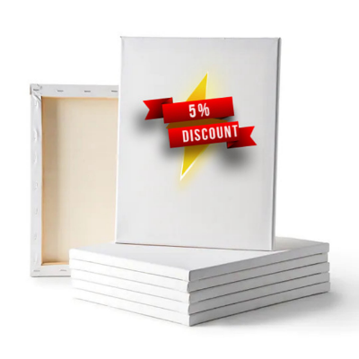 Picture of White Premium Canvas  30/36 inch (2ps)